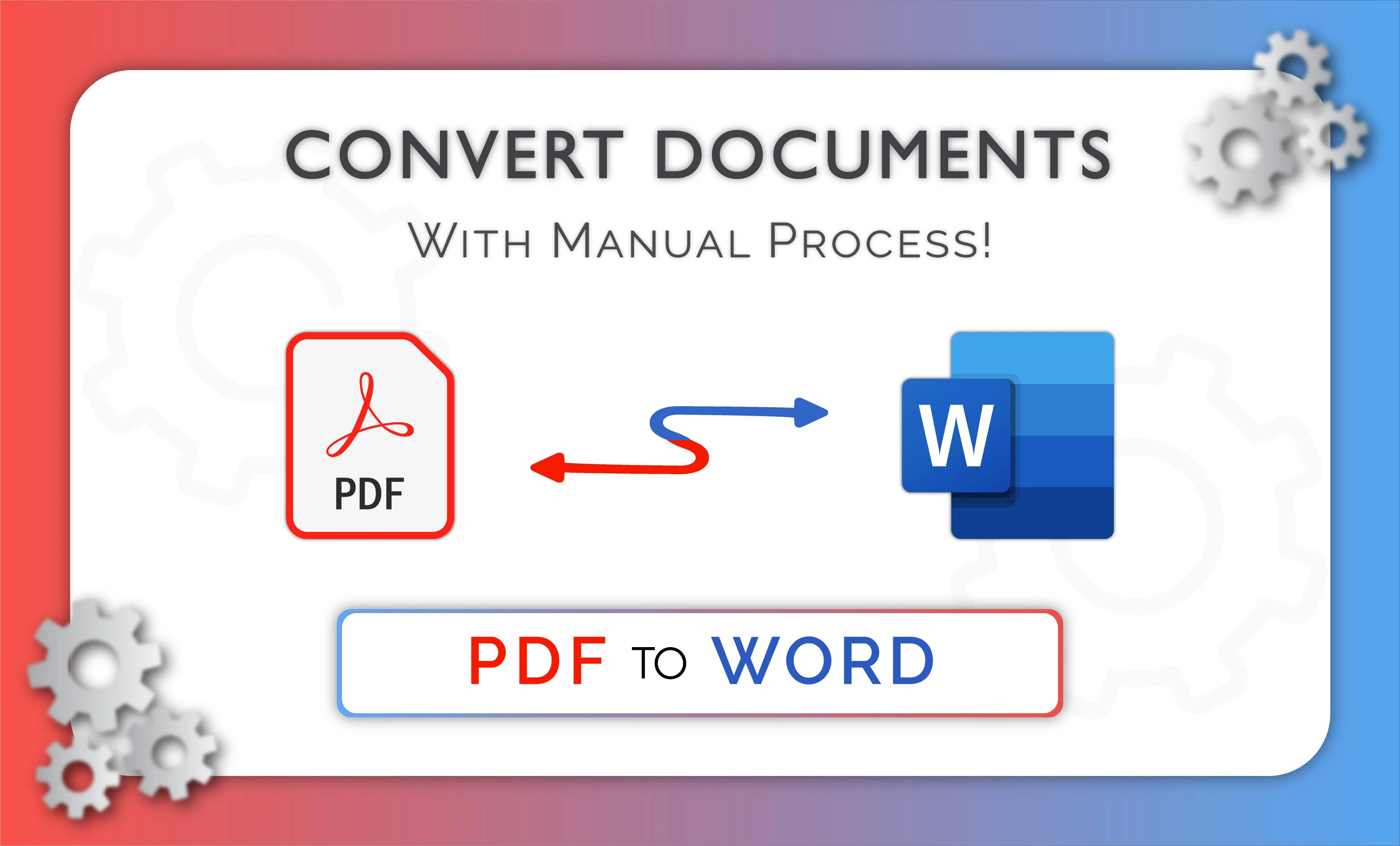 تحويل اى ملف pdf او ملف صوتى الى word